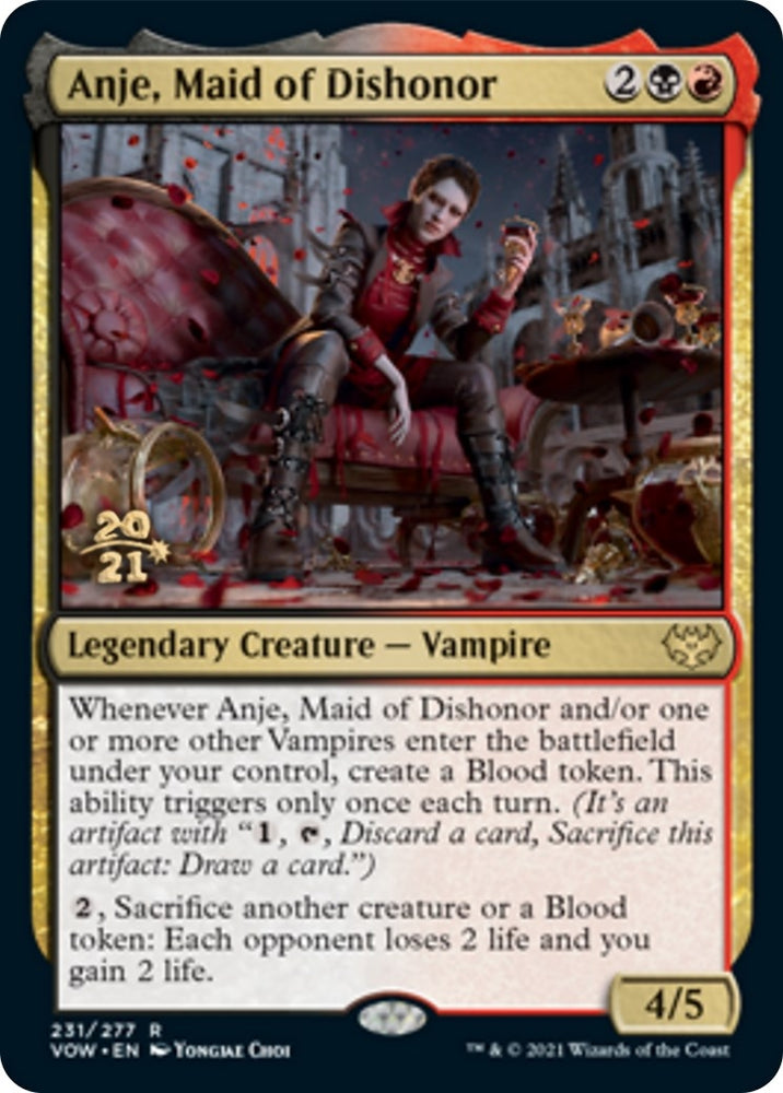 Image for Anje, Maid of Dishonor (231) [Prerelease Cards]