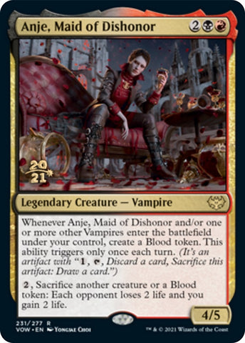 Image for Anje, Maid of Dishonor (231) [Prerelease Cards]