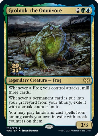 Image for Grolnok, the Omnivore (238) [Prerelease Cards]