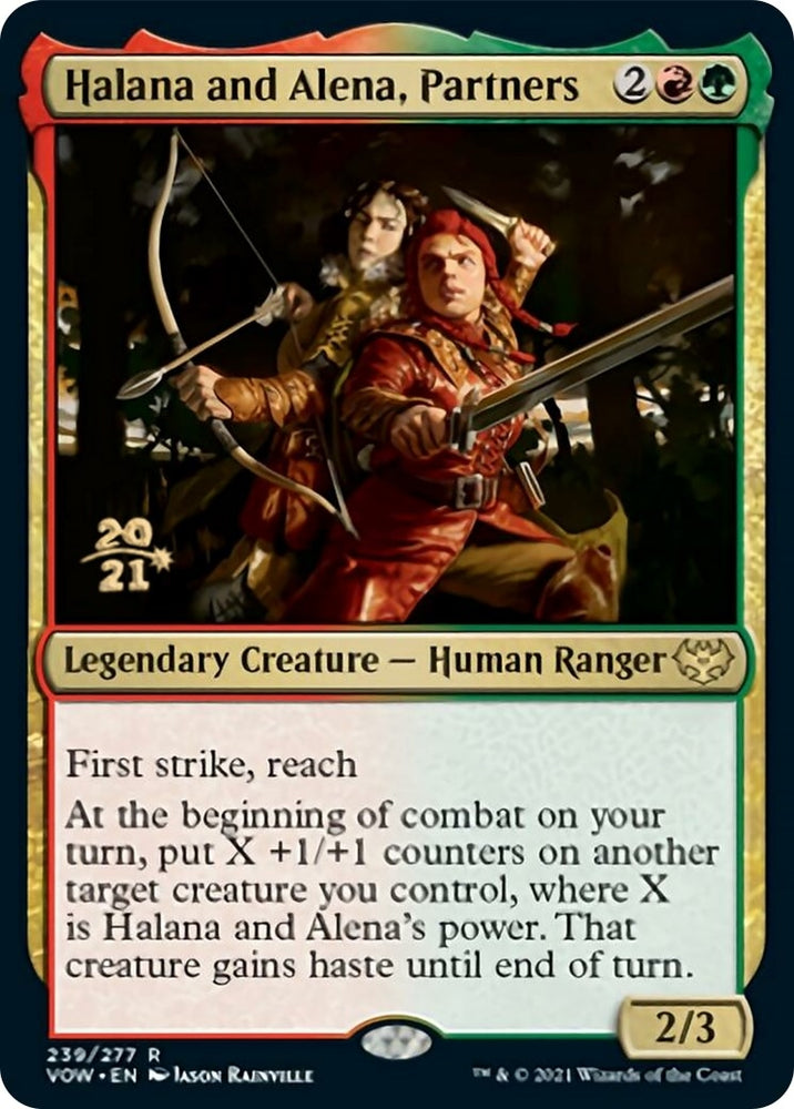 Image for Halana and Alena, Partners (239) [Prerelease Cards]