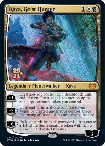 Image for Kaya, Geist Hunter (240) [Prerelease Cards]