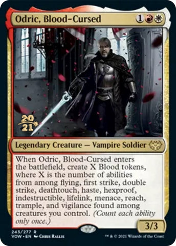 Image for Odric, Blood-Cursed (243) [Prerelease Cards]