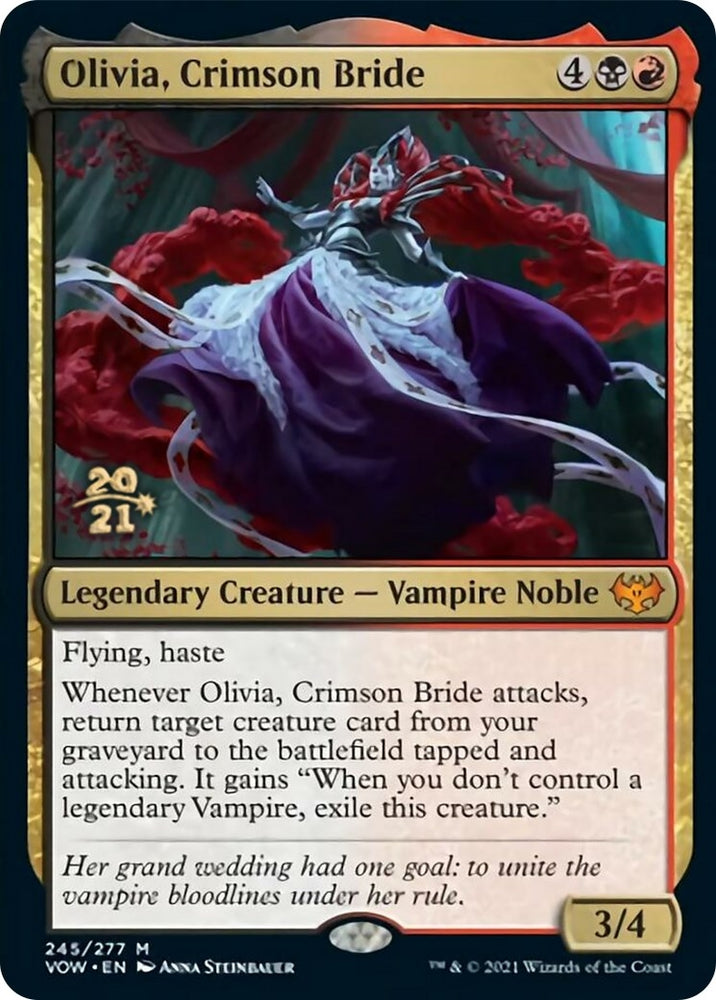 Image for Olivia, Crimson Bride (245) [Prerelease Cards]
