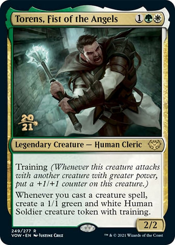 Image for Torens, Fist of the Angels (249) [Prerelease Cards]