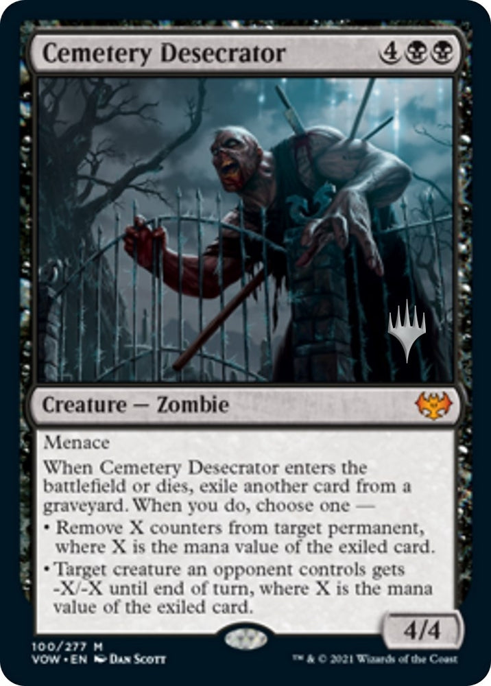 Image for Cemetery Desecrator (100) (Promo Pack: Aetherdrift) (PPDFT) - Magic: The Gathering
