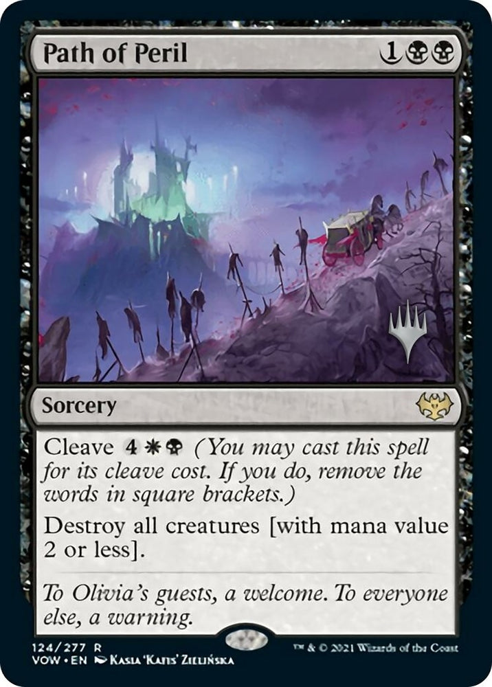 Image for Path of Peril (124) [Promo Pack: Duskmourn: House of Horror]