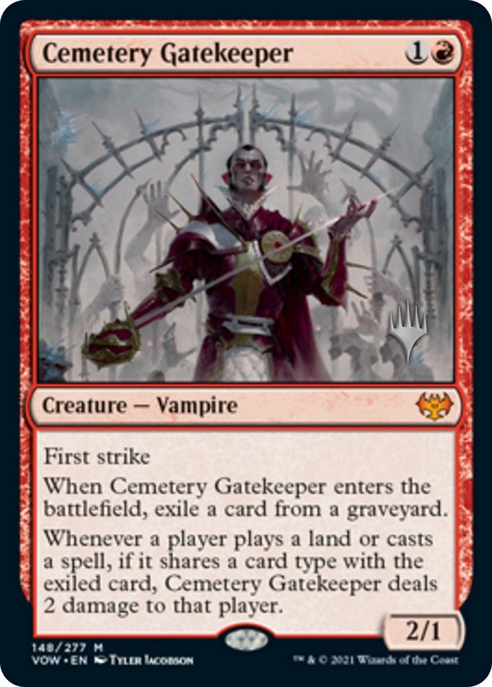 Image for Cemetery Gatekeeper (148) (Promo Pack: Aetherdrift) (PPDFT) - Magic: The Gathering