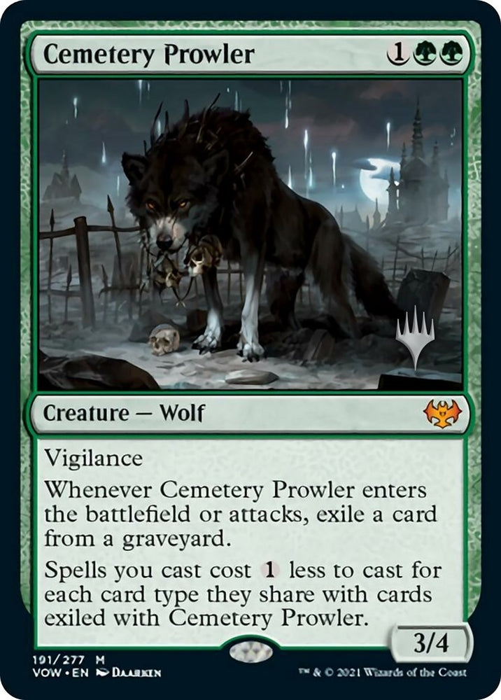 Image for Cemetery Prowler (191) (Promo Pack: Aetherdrift) (PPDFT) - Magic: The Gathering