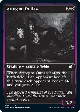 Image for Arrogant Outlaw (84) [Innistrad: Double Feature]