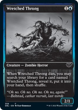 Image for Wretched Throng (358) [Innistrad: Double Feature]