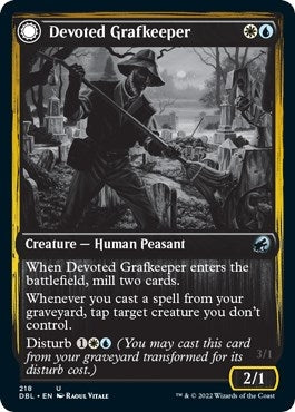 Image for Devoted Grafkeeper (218) [Innistrad: Double Feature]