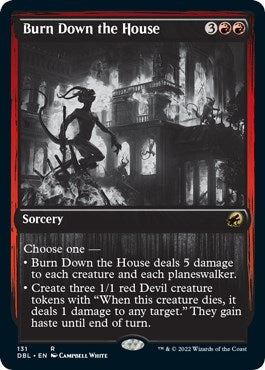 Image for Burn Down the House (131) [Innistrad: Double Feature]