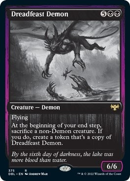 Image for Dreadfeast Demon (375) [Innistrad: Double Feature]