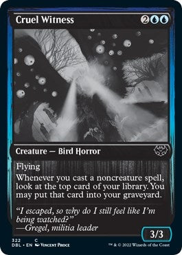 Image for Cruel Witness (322) [Innistrad: Double Feature]