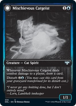 Image for Mischievous Catgeist (336) [Innistrad: Double Feature]