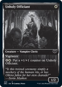 Image for Unholy Officiant (308) [Innistrad: Double Feature]