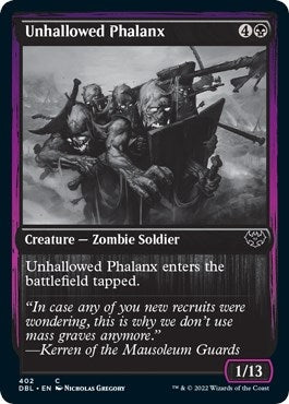 Image for Unhallowed Phalanx (402) [Innistrad: Double Feature]