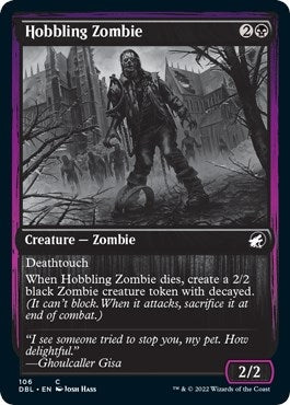 Image for Hobbling Zombie (106) [Innistrad: Double Feature]