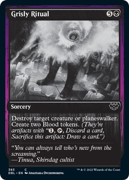 Image for Grisly Ritual (383) [Innistrad: Double Feature]