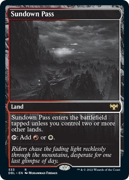 Image for Sundown Pass (533) [Innistrad: Double Feature]