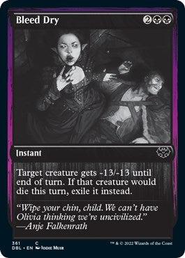 Image for Bleed Dry (361) [Innistrad: Double Feature]