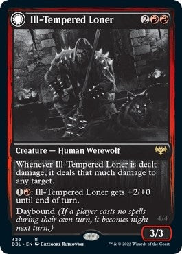 Image for Ill-Tempered Loner (429) [Innistrad: Double Feature]
