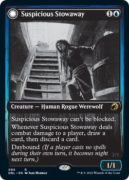 Image for Suspicious Stowaway (80) [Innistrad: Double Feature]