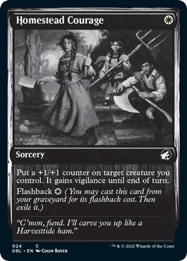 Image for Homestead Courage (24) [Innistrad: Double Feature]