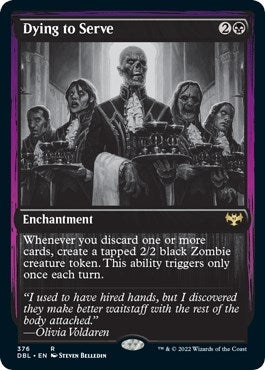 Image for Dying to Serve (376) [Innistrad: Double Feature]