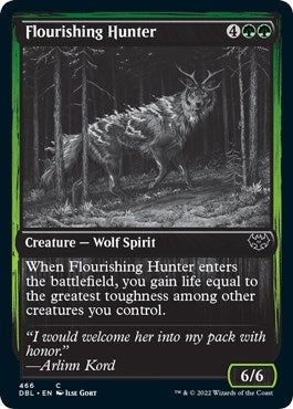 Image for Flourishing Hunter (466) [Innistrad: Double Feature]