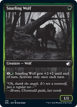 Image for Snarling Wolf (199) (199) [Innistrad: Double Feature]