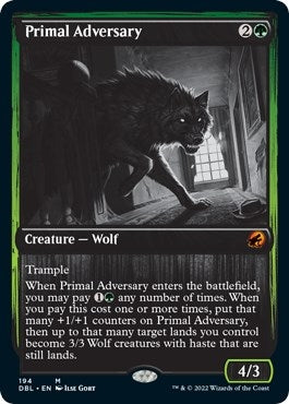 Image for Primal Adversary (194) [Innistrad: Double Feature]