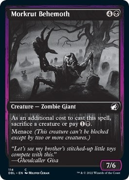 Image for Morkrut Behemoth (114) [Innistrad: Double Feature]