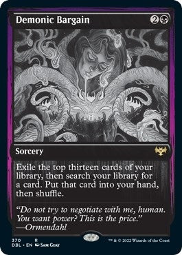 Image for Demonic Bargain (370) [Innistrad: Double Feature]