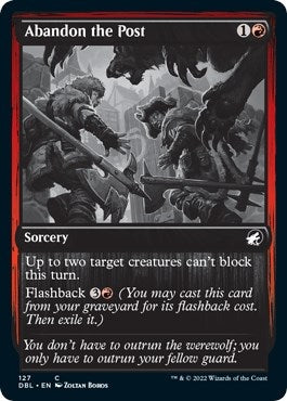 Image for Abandon the Post (127) [Innistrad: Double Feature]