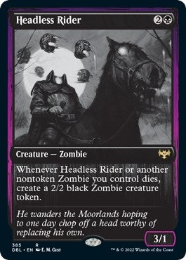 Image for Headless Rider (385) [Innistrad: Double Feature]