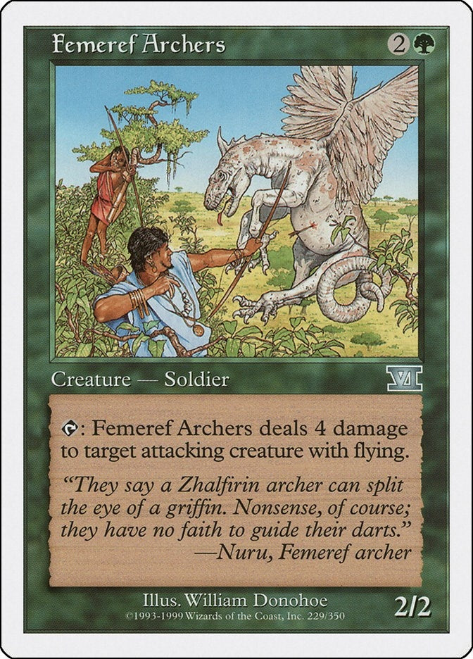 Image for Femeref Archers (229) [Classic Sixth Edition]