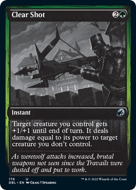 Image for Clear Shot (176) [Innistrad: Double Feature]