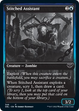 Image for Stitched Assistant (348) [Innistrad: Double Feature]