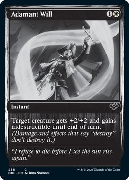 Image for Adamant Will (268) [Innistrad: Double Feature]