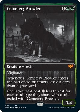 Image for Cemetery Prowler (458) [Innistrad: Double Feature]