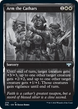 Image for Arm the Cathars (270) [Innistrad: Double Feature]