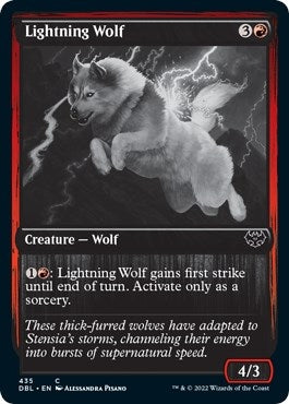 Image for Lightning Wolf (435) [Innistrad: Double Feature]