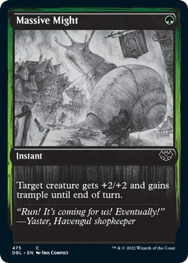 Image for Massive Might (475) [Innistrad: Double Feature]