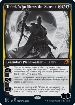 Image for Teferi, Who Slows the Sunset (245) [Innistrad: Double Feature]