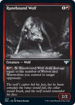 Image for Runebound Wolf (443) [Innistrad: Double Feature]