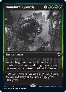 Image for Unnatural Growth (206) [Innistrad: Double Feature]