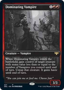 Image for Dominating Vampire (421) [Innistrad: Double Feature]