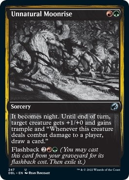 Image for Unnatural Moonrise (247) [Innistrad: Double Feature]