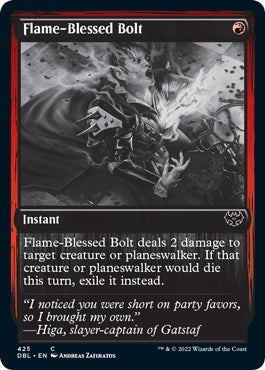 Image for Flame-Blessed Bolt (425) [Innistrad: Double Feature]